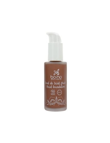 Base De Maquillaje Fluida 09 Cacao 30 Ml Bio de Boho Green Make Up