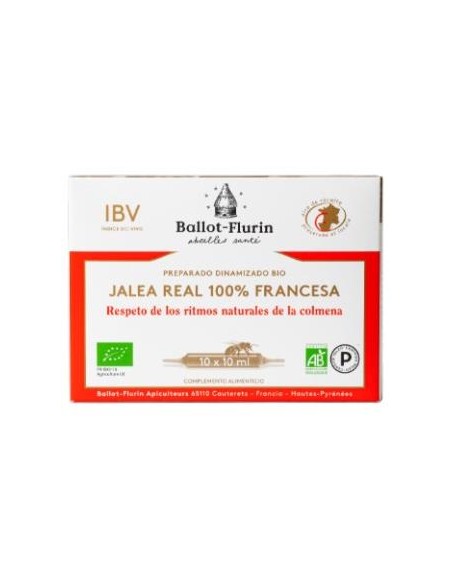 Preparado Dinamizado Jalea Real Francesa Eco 10Amp de Ballot-Flurin