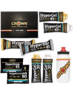 Pack Hyper Energy Tester Bidon Pro Fly 550 Ml de Crown Sport Nutrition