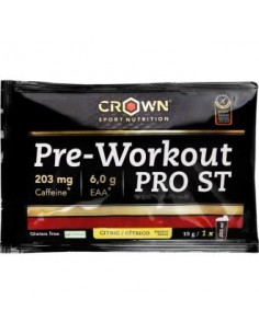 Pre-Workout Pro St 1 Sobre X 15 Gr Citrico de Crown Sport Nutrition