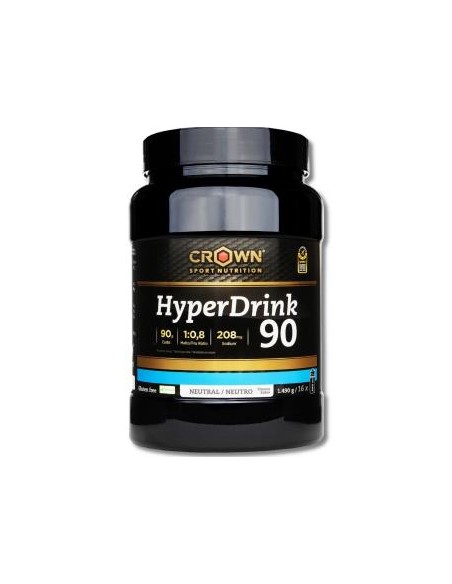 Hyperdrink 90 1490 Gr Neutro de Crown Sport Nutrition