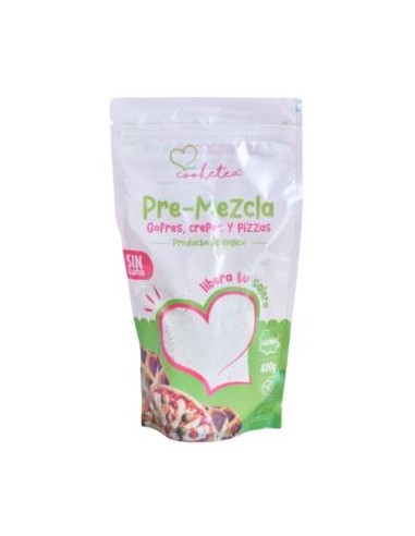 Pre-Mezcla Salada Para Gofres-Crepes 400Gr. de Cooketea