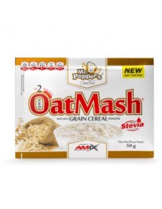 Unidosis Oatmash-Avena 50 Gr Crema Cacahuete de Mr Poppers