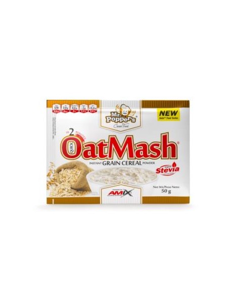 Unidosis Oatmash-Avena 50 Gr Fresa-Yogurt de Mr Poppers