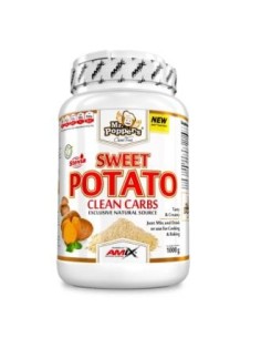 Sweet Potato Clean Carbs 1 Kg Chocolate Blanco de Mr Poppers