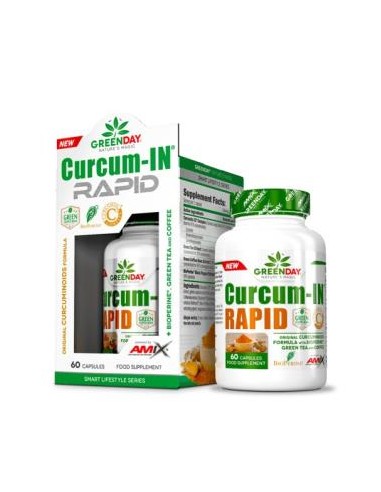 Greenday Curcum-In Rapid 60 Caps de Greenday
