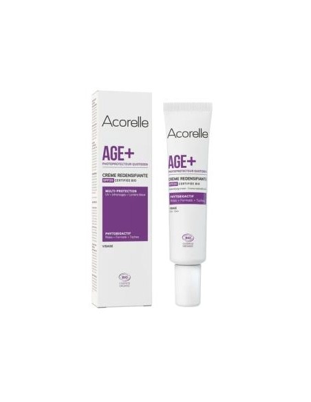 Crema Facial Redensificante Spf20 Age+ de Acorelle
