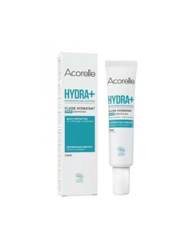 Fluido Facial Hidratante Spf20 Hydra+ de Acorelle