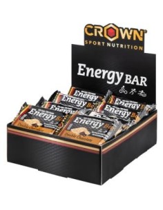 Energy Bar Doble Choc 12 X 60 G de Crown Sport Nutrition