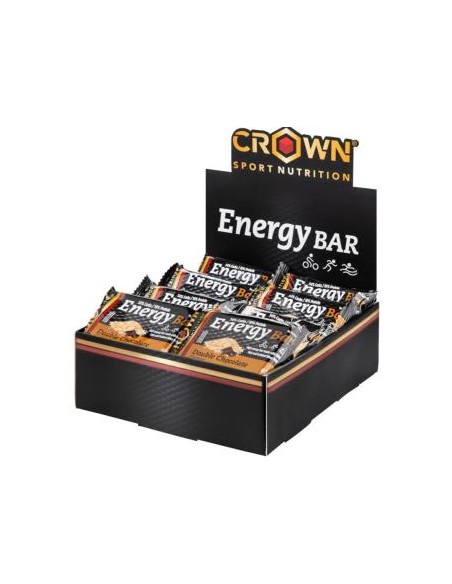 Energy Bar Doble Choc 12 X 60 G de Crown Sport Nutrition