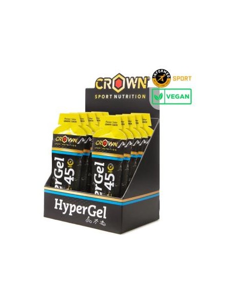 Hypergel 45 Limon 10 X 75G de Crown Sport Nutrition