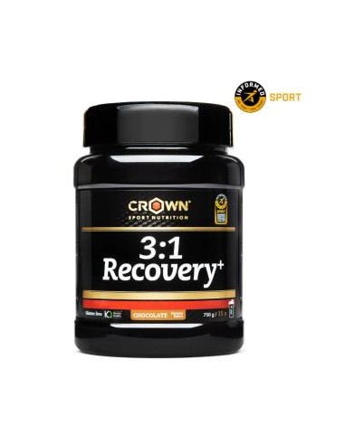 3:1 Recovery+  Choc 750 G (15 Porciones) de Crown Sport Nutrition