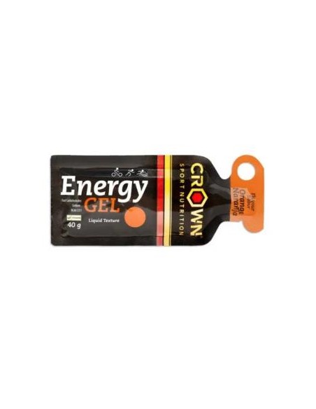 Energy Gel Naranja 1 X 40G de Crown Sport Nutrition