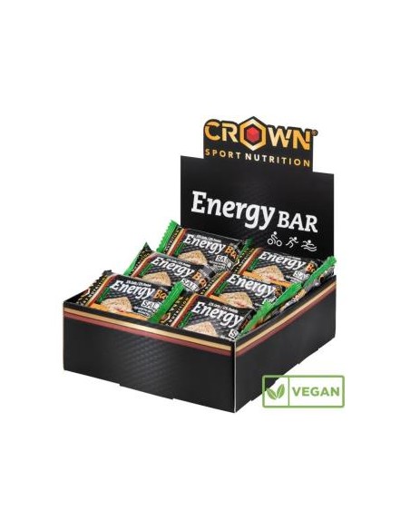 Energy Vegan Bar Salty Peanut 12 X 60 G de Crown Sport Nutrition