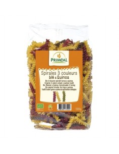 Espirales Con Quinoa Tricolor 500 G De Primeal