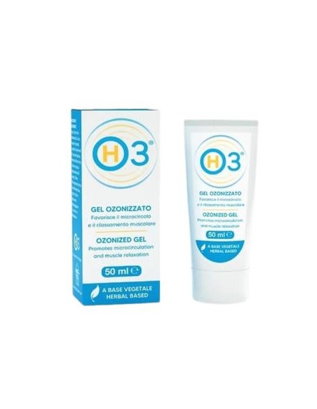 Gel Ozonizado H3 Tratamiento Del Dolor Tubo 50Ml de H3