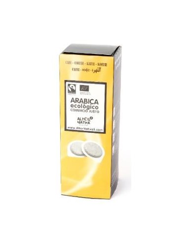 Cafe Arabica 25 Monodosis Bio de Alternativa 3