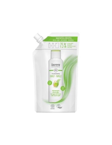 Recarga Champu Family Manzan-Avena 500 Ml Bio de Lavera