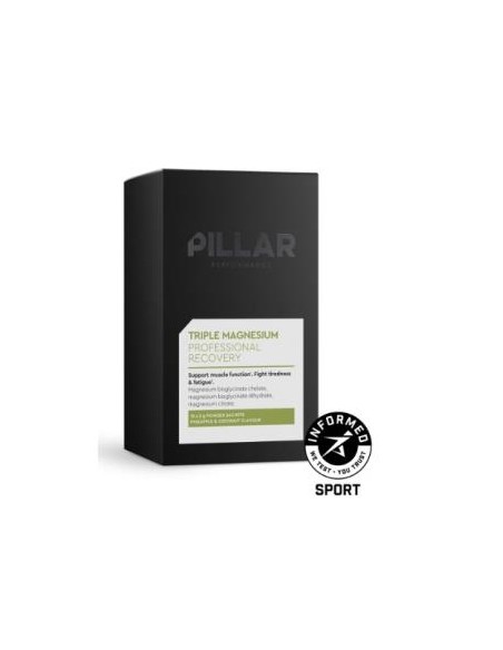 Triple Magnesium Prof. Recovery Piña-Coco 75Gr de Pillar Performance