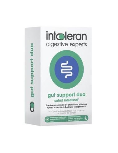 Intoleran Gut Support Duo 30+30 Cap de Intoleran