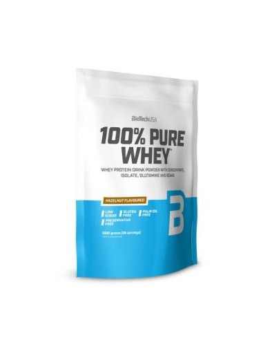 100% Pure Whey Avellana - 1000G de Biotechusa