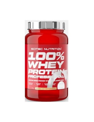 100% Whey Protein Prof. 920G Crema De Cacahuete de Scitec Nutrition