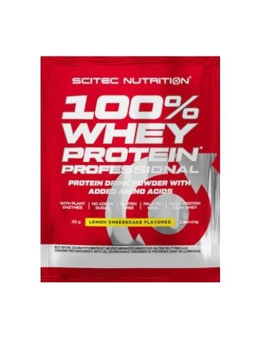 100% Whey Protein 30G Limon-Tarta De Queso de Scitec Nutrition