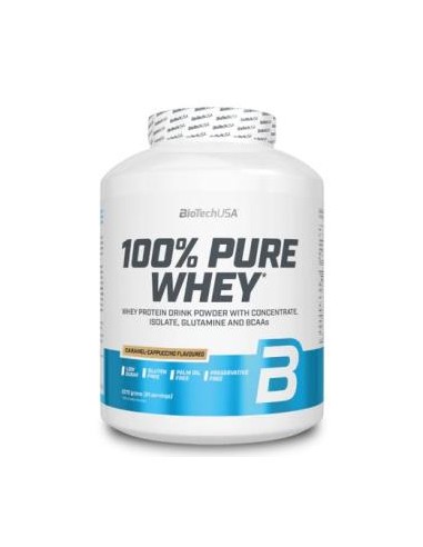 100% Pure Whey Caramelo-Cappuccino - 2270G de Biotechusa