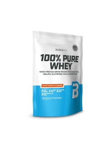 100% Pure Whey Caramelo Salado - 454G de Biotechusa
