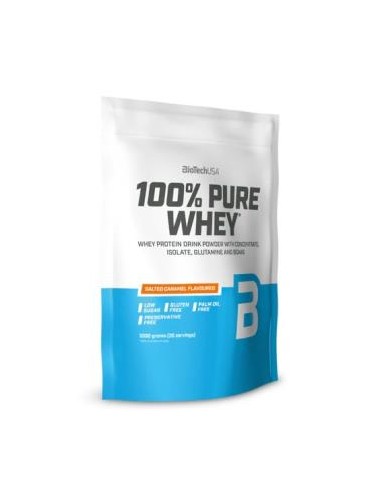100% Pure Whey Caramelo Salado - 1000G de Biotechusa