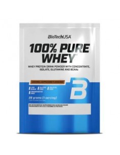 100% Pure Whey Caramelo-Cappuccino - 28G de Biotechusa