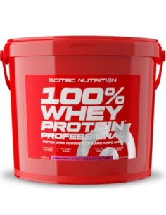 100% Whey Protein Prof. 5000G Fresa-Choco Bl. de Scitec Nutrition