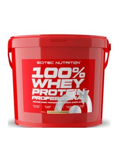 100% Whey Protein Prof. 5000G Vainilla de Scitec Nutrition