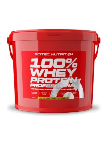 100% Whey Protein Prof. 5000G Limon-Tarta De Queso de Scitec Nutrition
