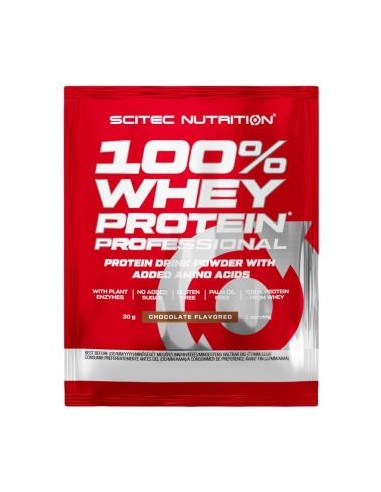 100% Whey Protein Professional 30G Choco de Scitec Nutrition