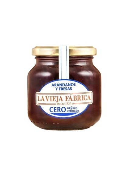 Mermelada De Arandano-Fresa Cero Azucar Refinado 280 Gr de La Vieja Fabrica