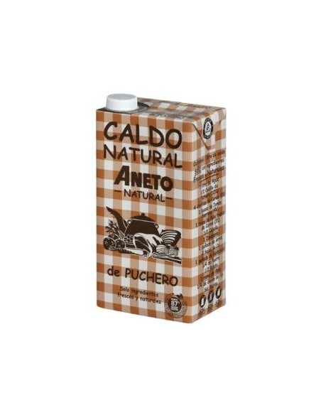 Caldo Natural De Puchero 1 Lt de Aneto