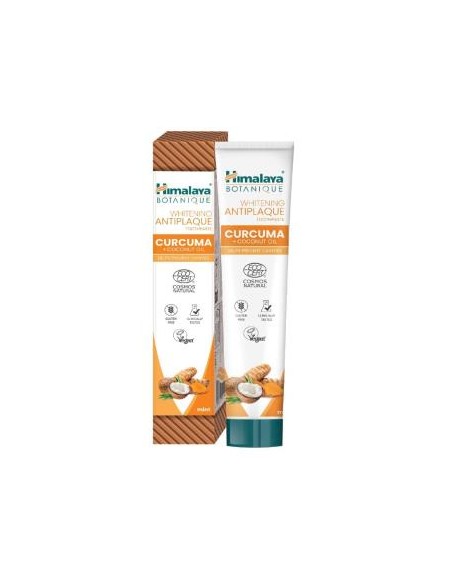 Dentifrico Botanique Blanq. Curcuma Y Ac Coco 75Ml de Himalaya