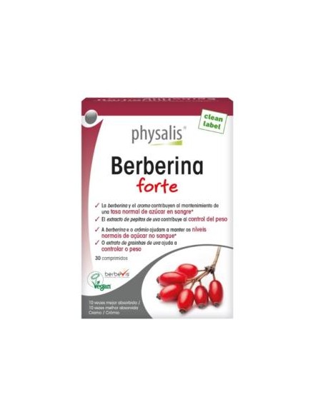 Berberina Forte 30 Comp Vegan de Physalis