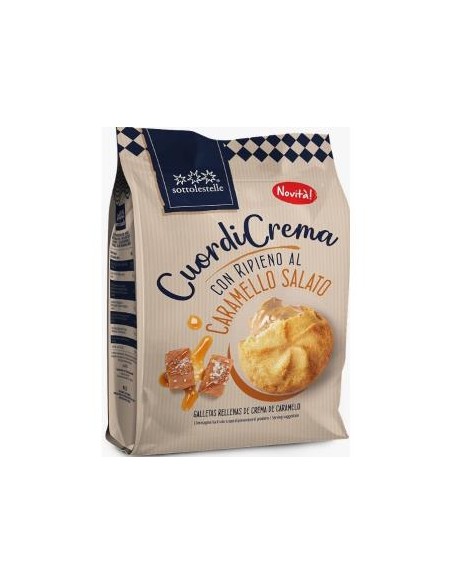 Galleta Rellena Crema Caramelo 200 Gr Bio de Sottolestelle
