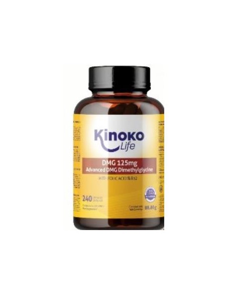 Dmg Advanced (N-Dimetilglicina) 125Mg Acido Folico-B12 240 C de Kinoko Life