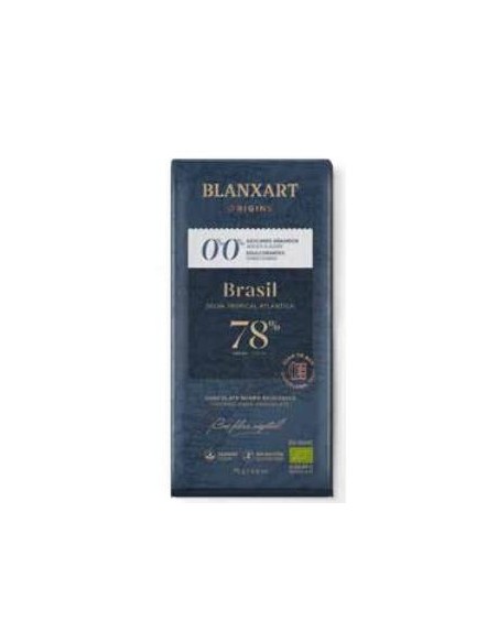 Chocolate Brasil 78% S/Azucar S/Edulcorante 75 Gr  Eco de Blanxart