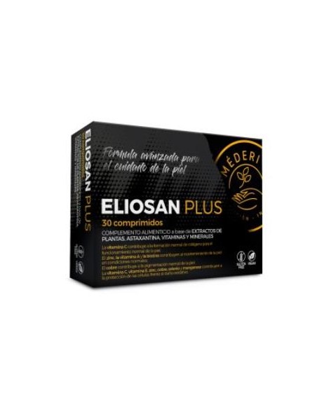 Eliosan Plus 30 Comp de Mederi Nutricion Integrativa