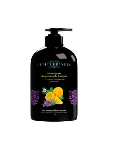 Mediterraneus Gel Relajante Bergamota De Calabria 500 Ml. de Mundonatural