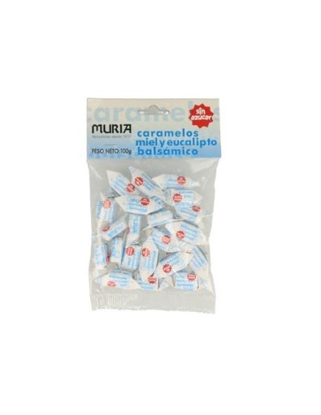 Caramelos De Miel Y Eucalipto  S/Azucar 100 Gr. de Muria