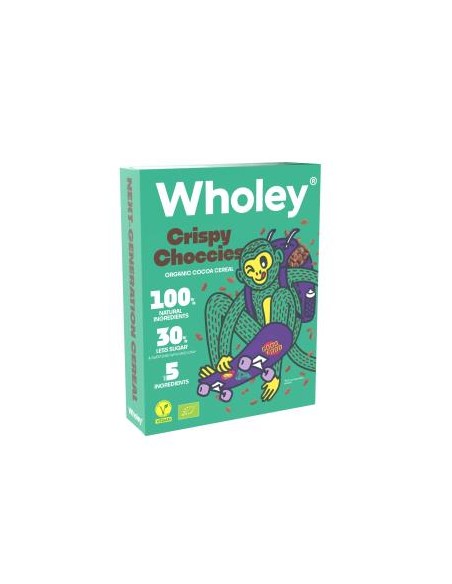 Wholey Crispy Choccies 275 Gr Bio Vegan de Wholey