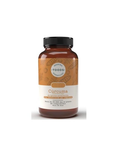 Toods Curcuma 60 Comp de Herbora