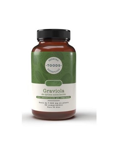 Toods Graviola 90 Comp de Herbora