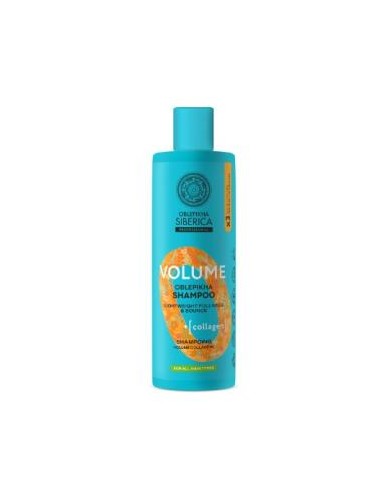Oblepikha  Champu Voluminizador De Colageno 400 Ml de Natura Siberica