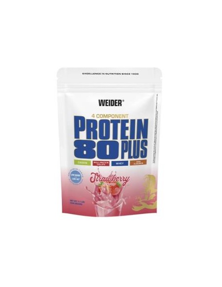 Weider Protein 80 Plus Fresa 500Gr. de Weider